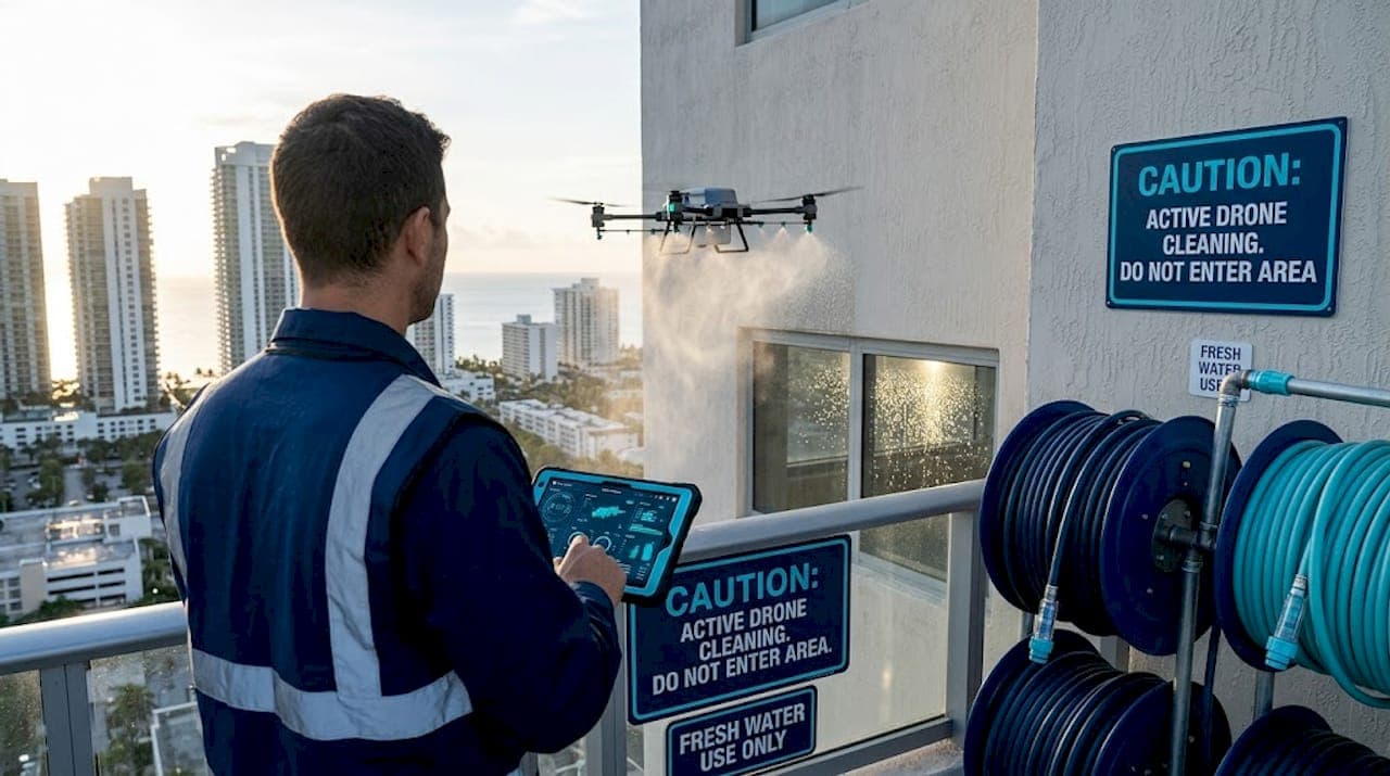 Soft washing for high-rises: safer, smarter exterior care